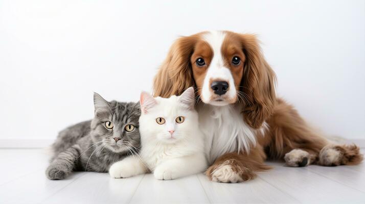 Pet training for unity, joyful and happiness together